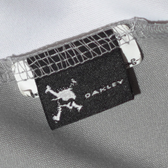 Oakley Men’s Gray Striped Short Sleeve Athletic Golf Polo Shirt Sz XXL Thailand - Picture 14 of 16